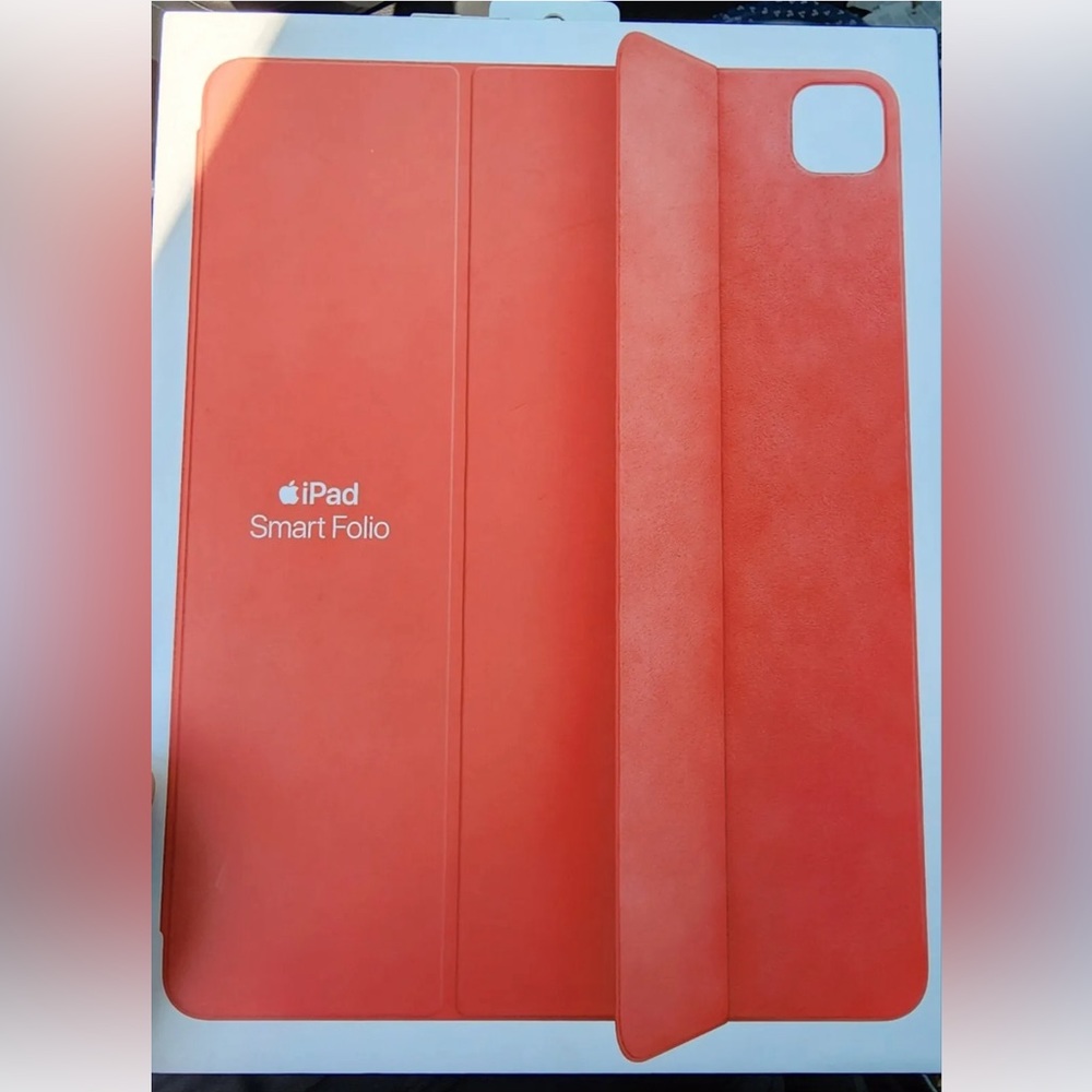 New Apple Smart Folio Case for iPad Pro 12.9 Inch 3rd 4th Generation Pink Citrus